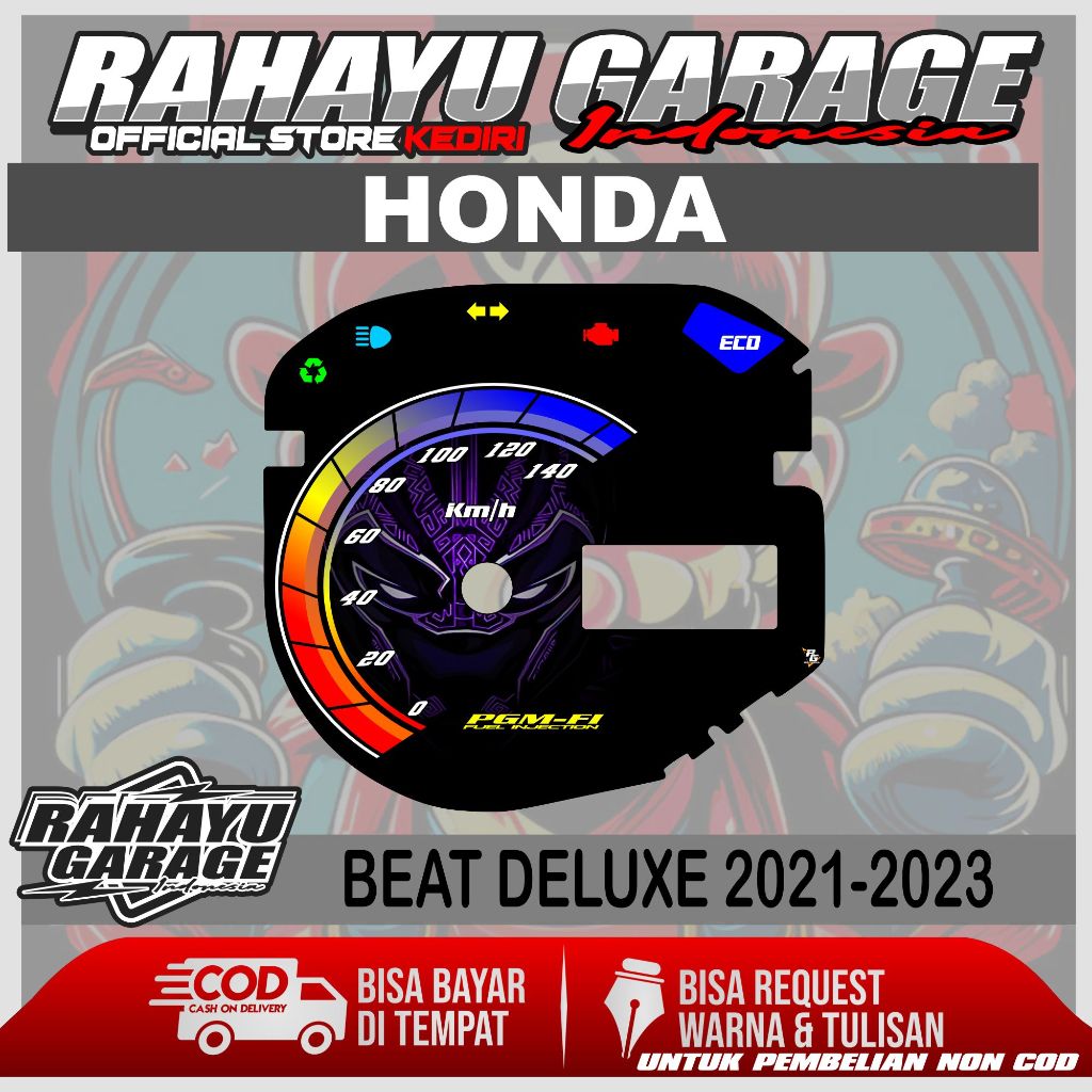 PAPAN SPEEDOMETER CUSTOM BEAT 2021 PANEL SPIDOMETER CUSTOM BEAT DELUXE