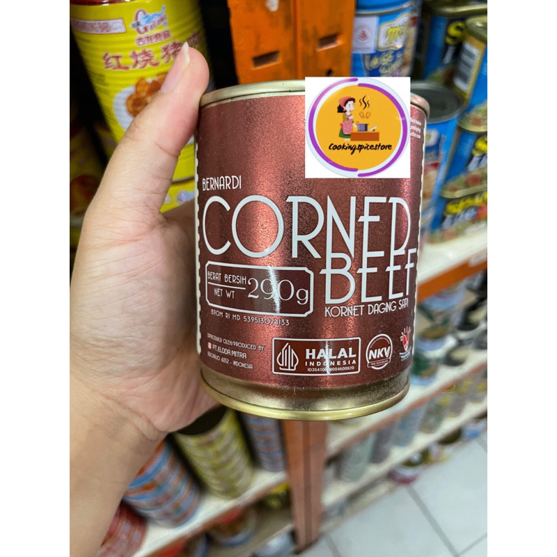 

BERNARDI CORNED BEEF 290 GR /Kornet sapi