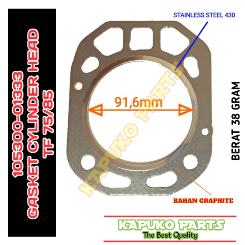 TF 85 PACKING HEAD UNTUK MESIN DIESEL YANMAR 8.5 PK