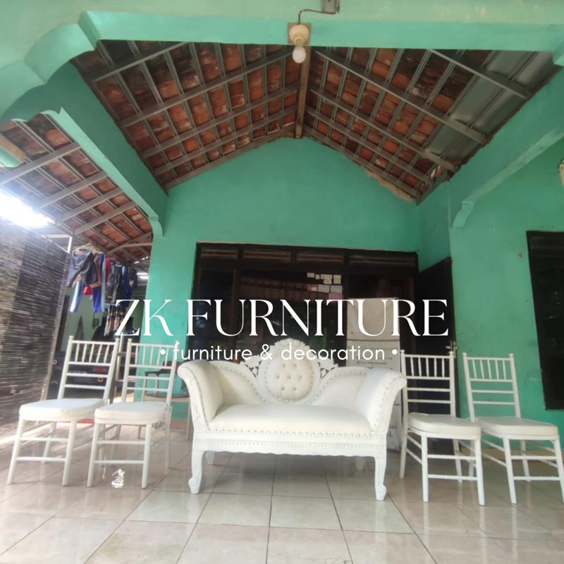 kursi pelaminan / kursi pelaminan mawar terbaru / sofa pelaminan mawar pendamping tiffany/ kursi pel