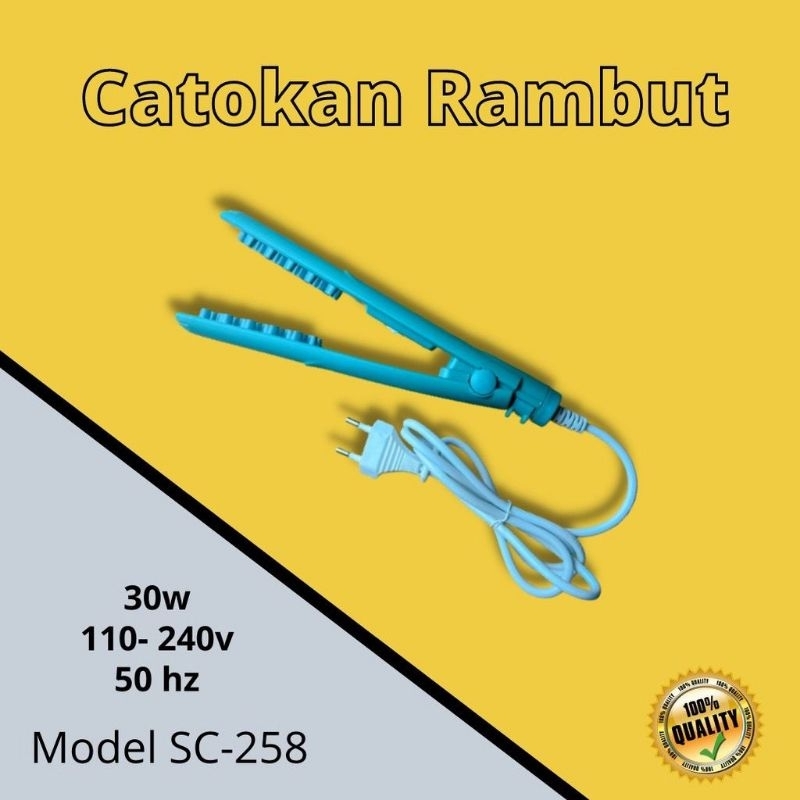 Catok Mini - Alat Pelurus Rambut