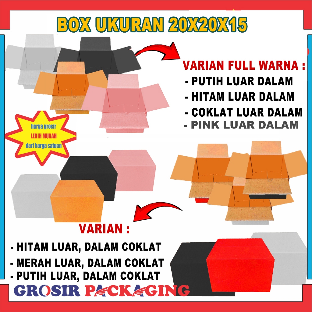 

Box 20x20x15 Cm/ Box packaging/ Box A1