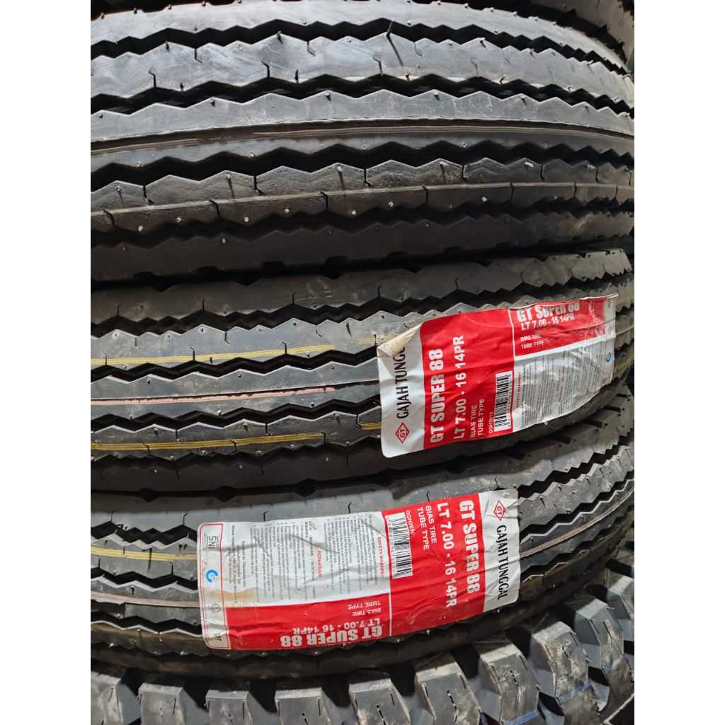 Ban Truk Gajah Tunggal Ukuran 700 R16 14PR GT Super 88