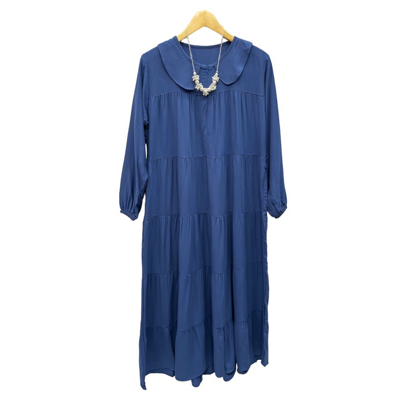 Nayla Midi Dress Katun Rayon