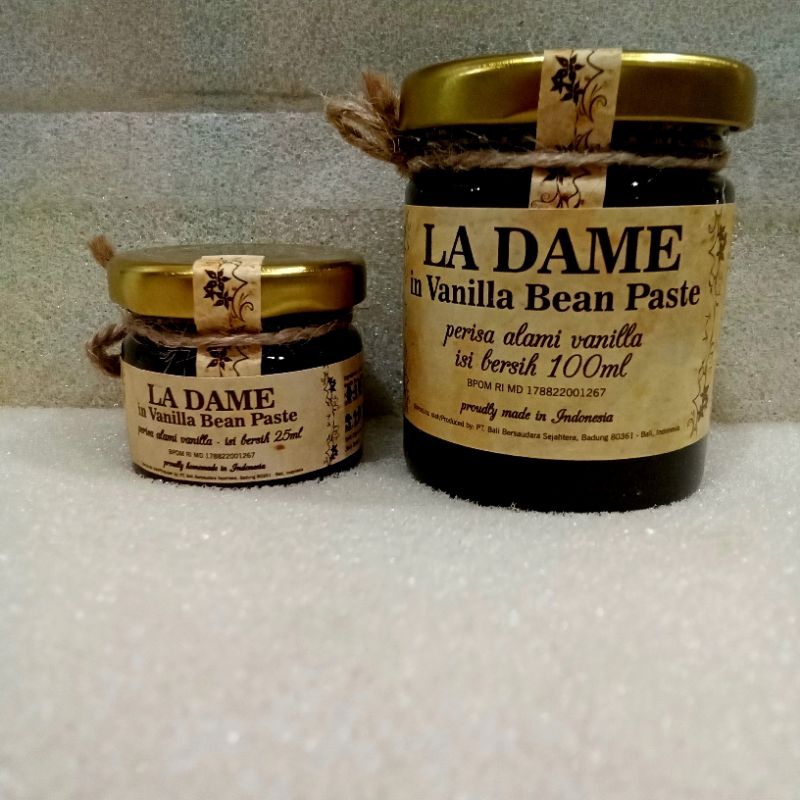 

PASTA VANILLA LA DAME 25 ML & 100 ML HALAL INDONESIA