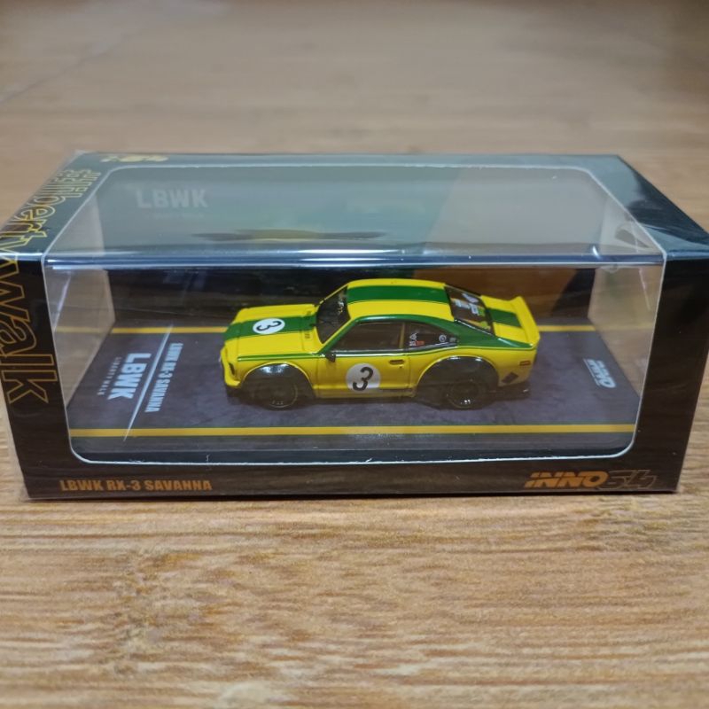 Diecast Inno64 Inno 1/64 Mazda LBWK RX3 RX-3 Savanna Liberty Walk