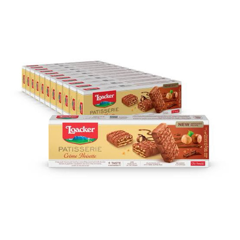 

LOACKER Patisserie 100gr snack chocolate import original all variants