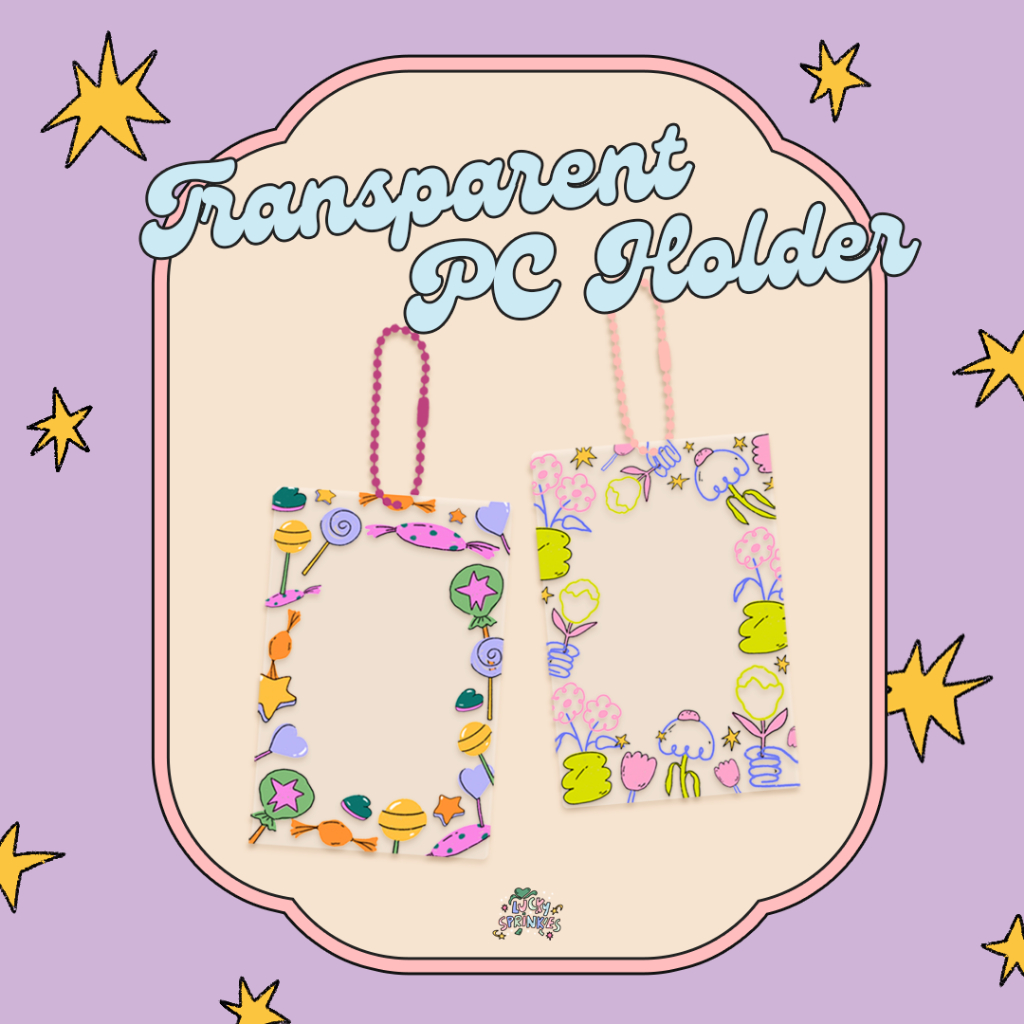 Hana Gumi Transparent PC Holder by LUCKYSSPRINKLES
