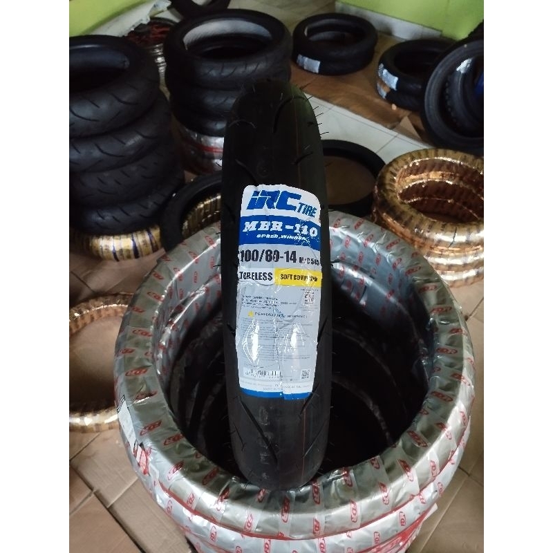 IRC Ban IRC MBR110 100 80 14 Soft Compound ban donat awet untuk harian