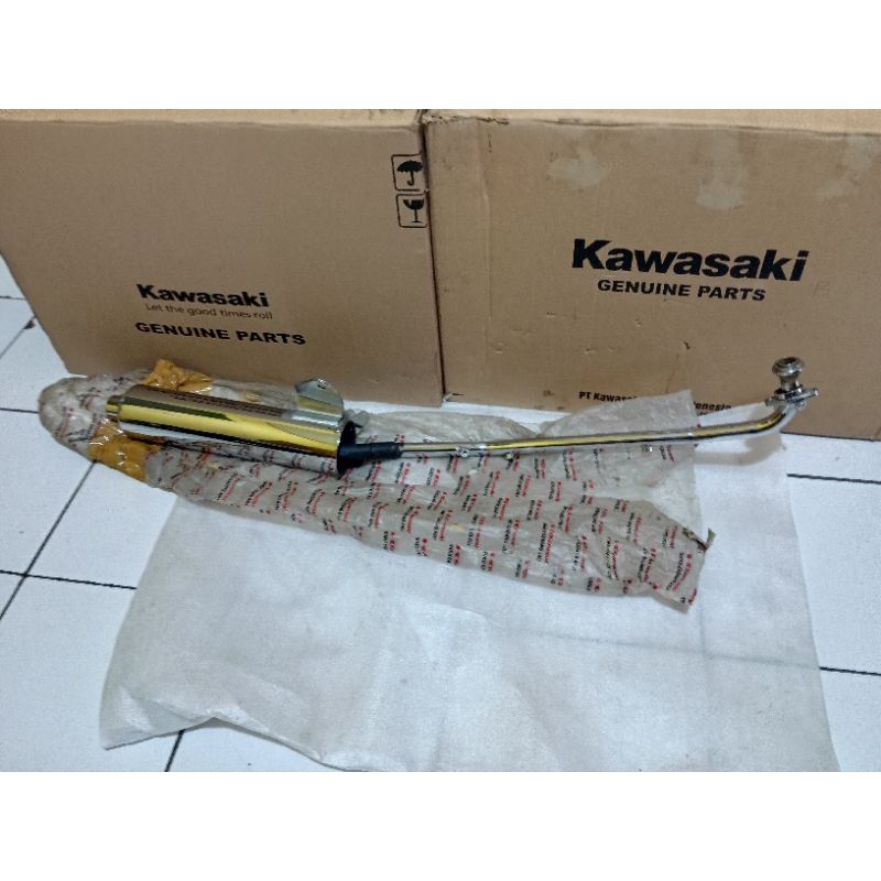 Knalpot original kawasaki kaze knalpot kaze original Muffler Kaze KZ r original