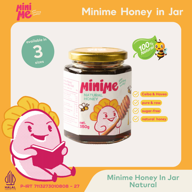 

MINIME Honey In Jar - Natural Honey