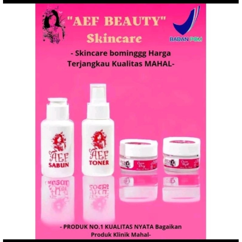 Cream AEF beuty super glow,Skincare bpom, aef beuty ori, aef beuty bpom