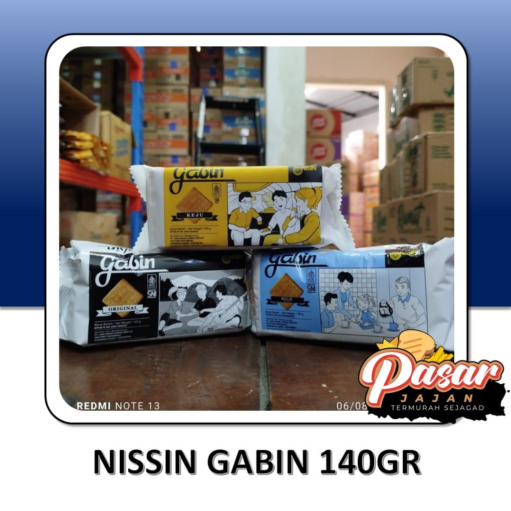 

Nissin Gabin 140gr Kue Gabin Jadul Aneka Rasa