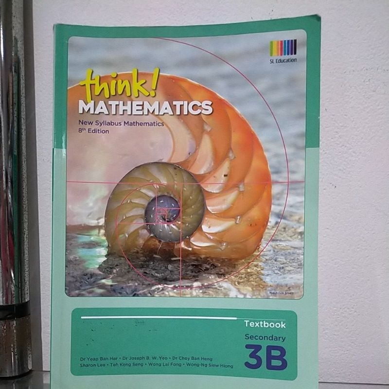 

Buku Think! Mathematics Textbook Secondary 3B 8th Edition