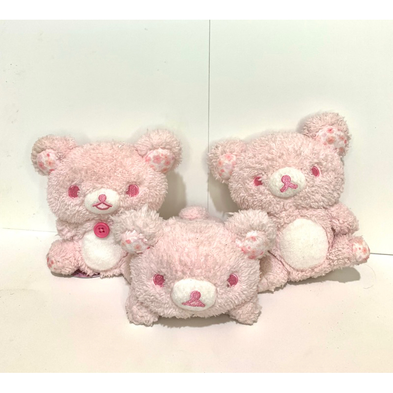 Boneka Rilakkuma Sakura Set Original sanx