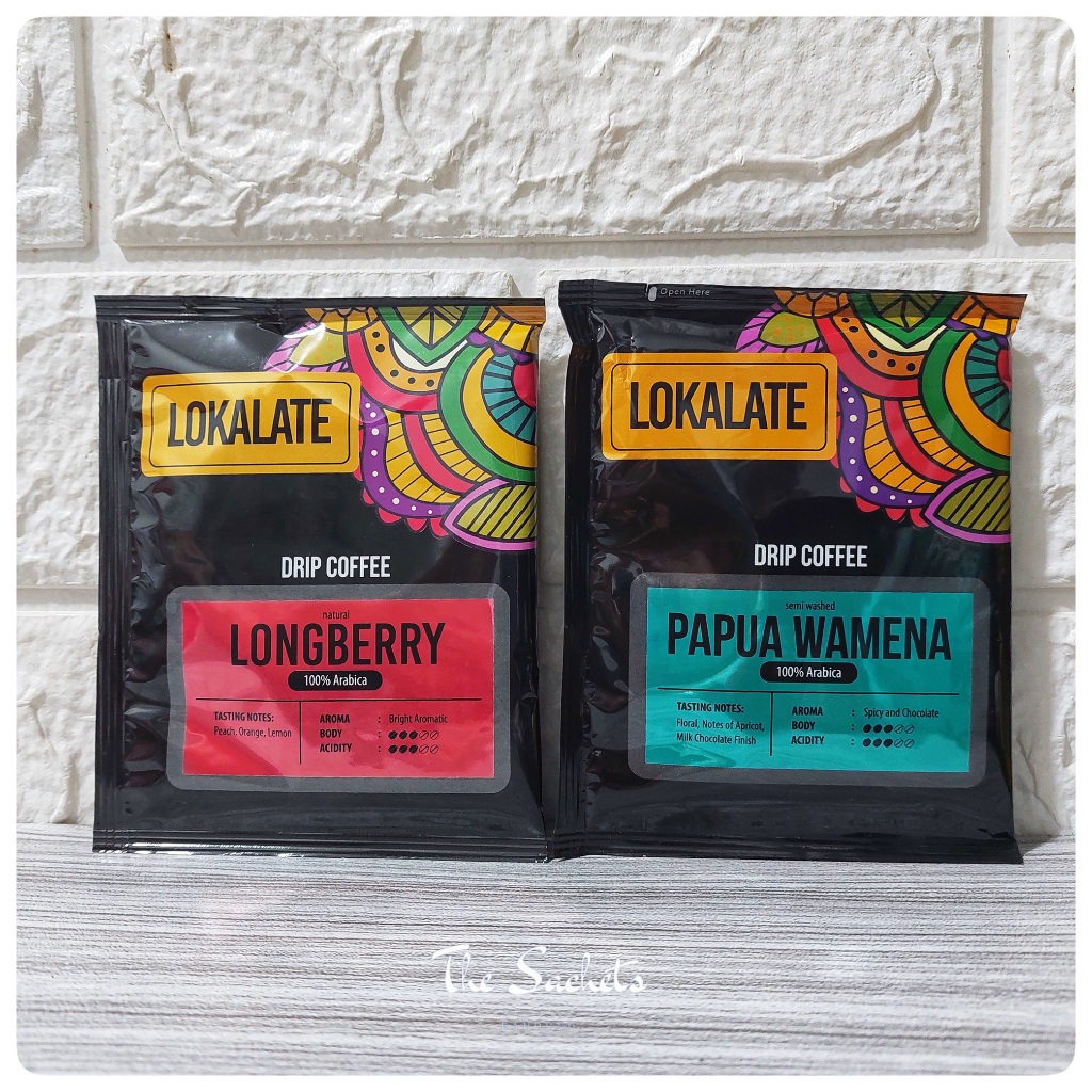 

LOKALATE Drip Coffee 100% Arabica Sachet