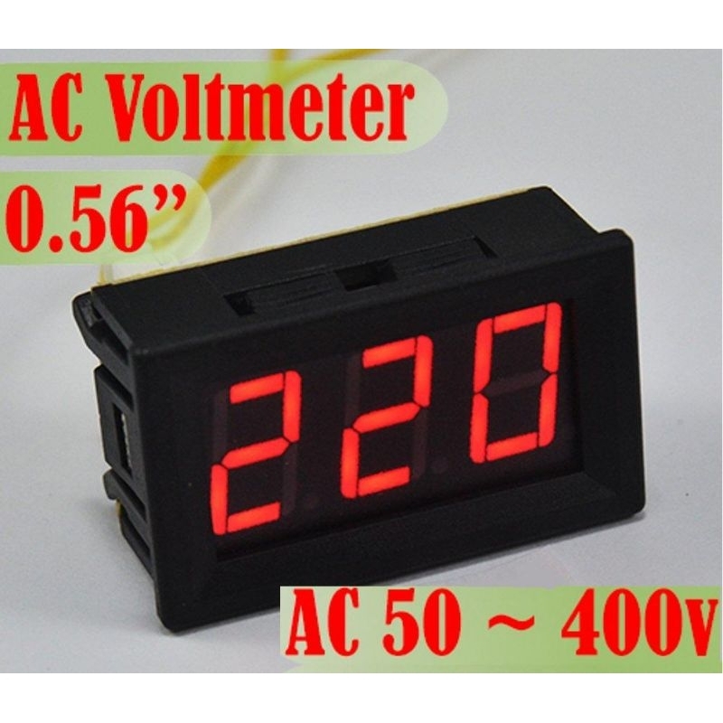 Voltmeter Digital AC 0.56 inch