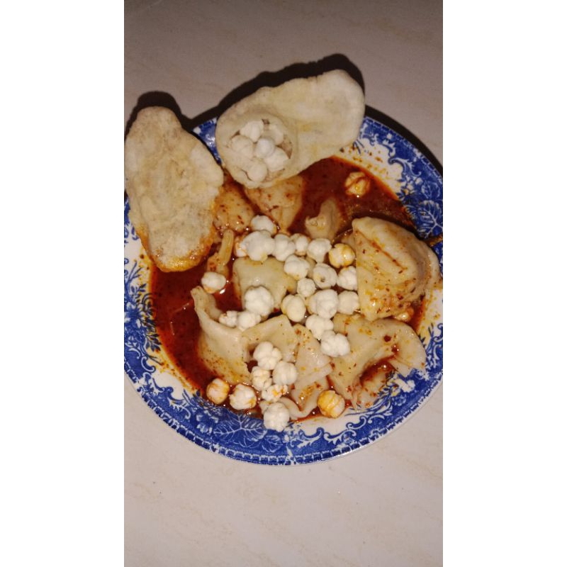 

pangsit kuah geledek warung santai