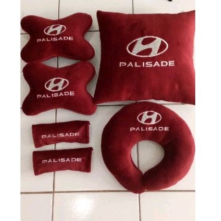 Aksesoris Interior Carset 4in1 Bantal Mobil Hyundai Palisade
