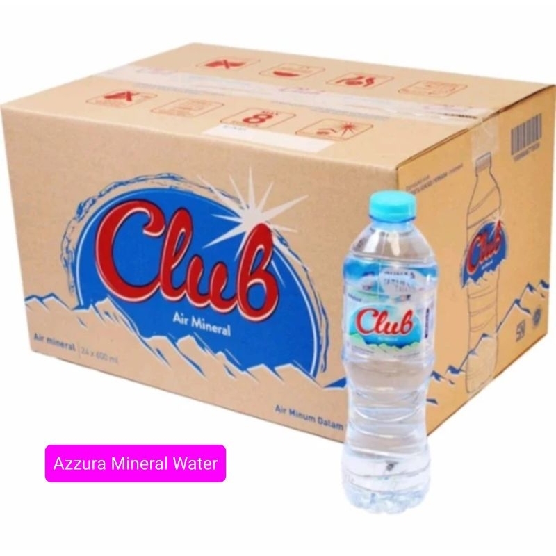 Club Air Mineral Botol 600ml (Karton)