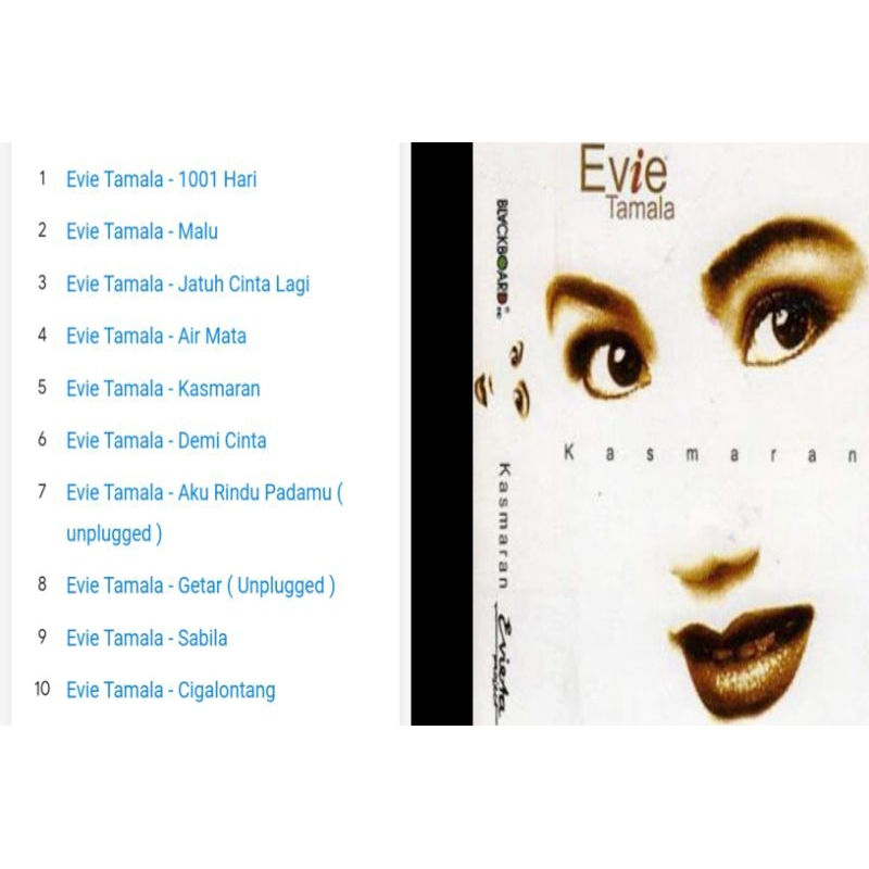 evie tamala cd album kasmaran 2006