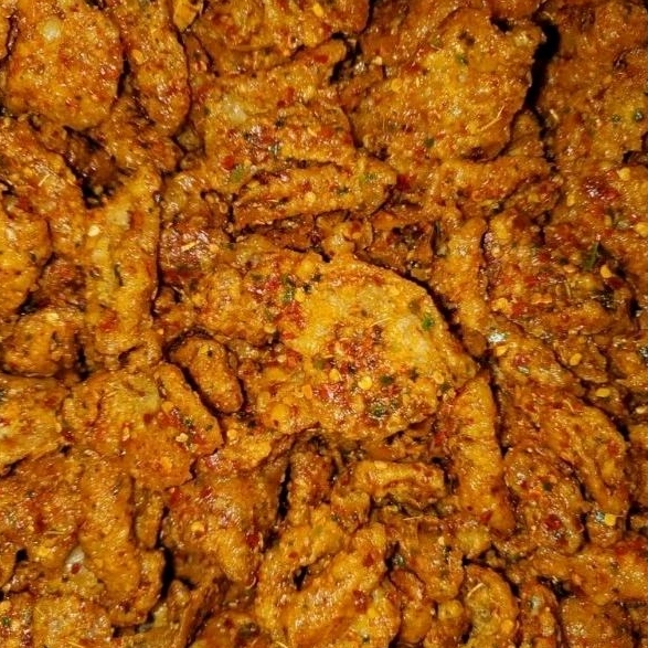 

[PRASMANAN] 250gr Keripik kulit ayam crispy Krispy pedas cikruh daun jeruk