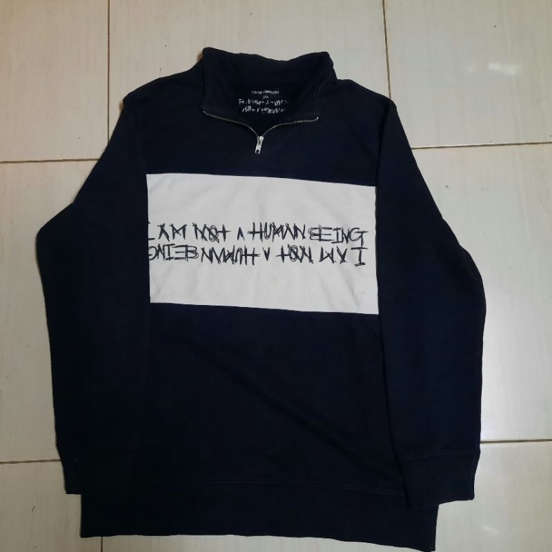 I am not a human being halfzip