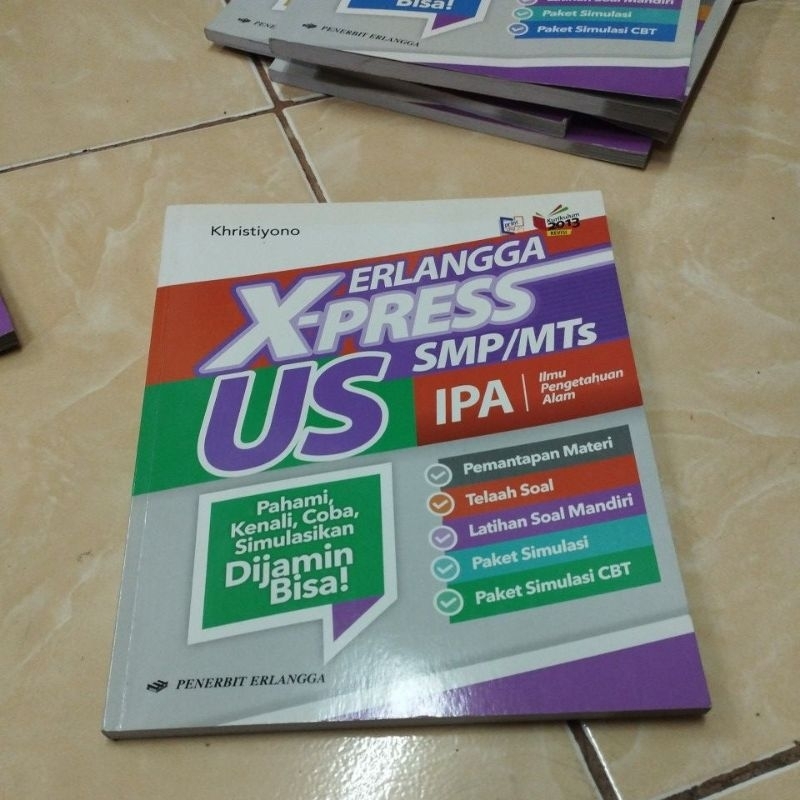 ERLANGGA X PRESS US SMP İPA İlmu Pengetahuan Alam