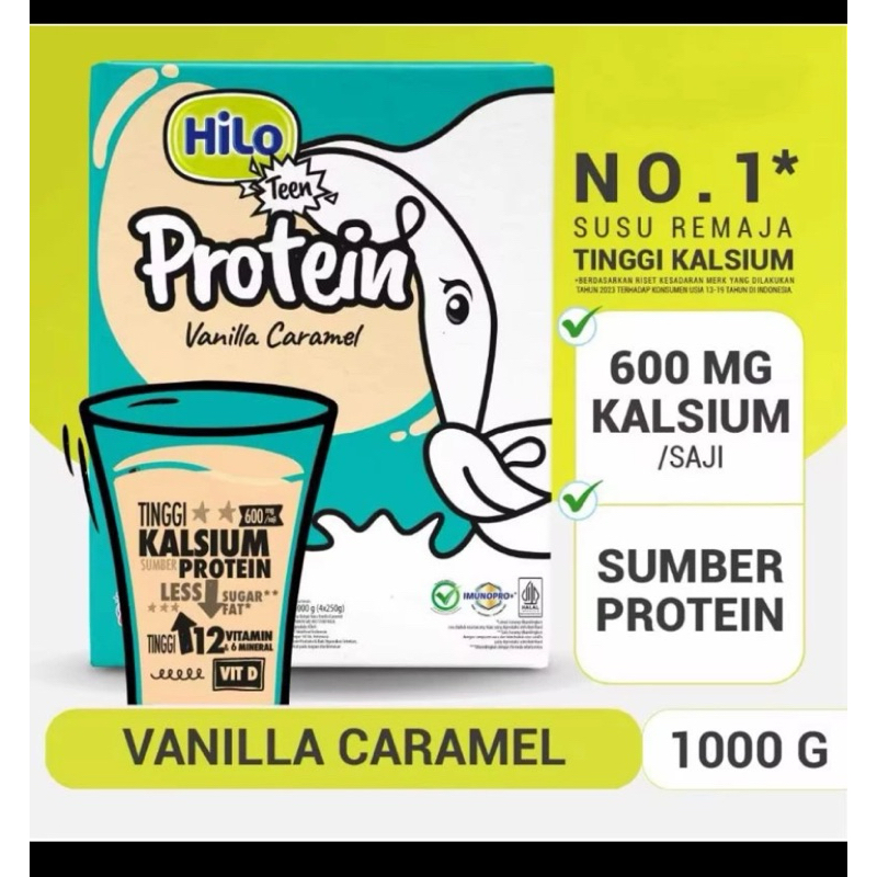 

Hilo Teen Vanilla Caramel 1000 gram