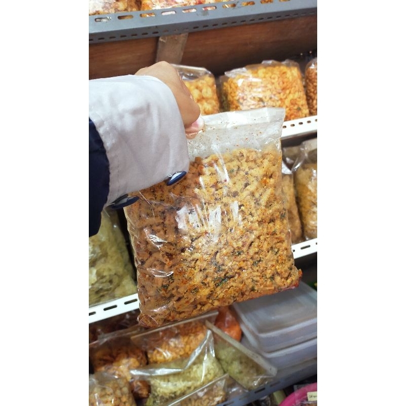 

Makaroni Bantat Kaca/pedas daun jeruk/1kg