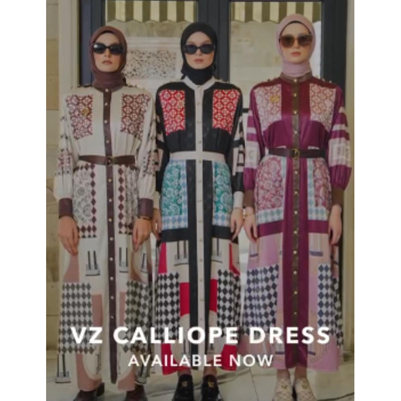 VZ Calliope Dress / Scarf Original by VIVI ZUBEDI