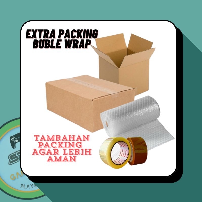 

Extra Packing Dus Dan Buble Wrap Ukuran Disesuaikan Dengan Produk