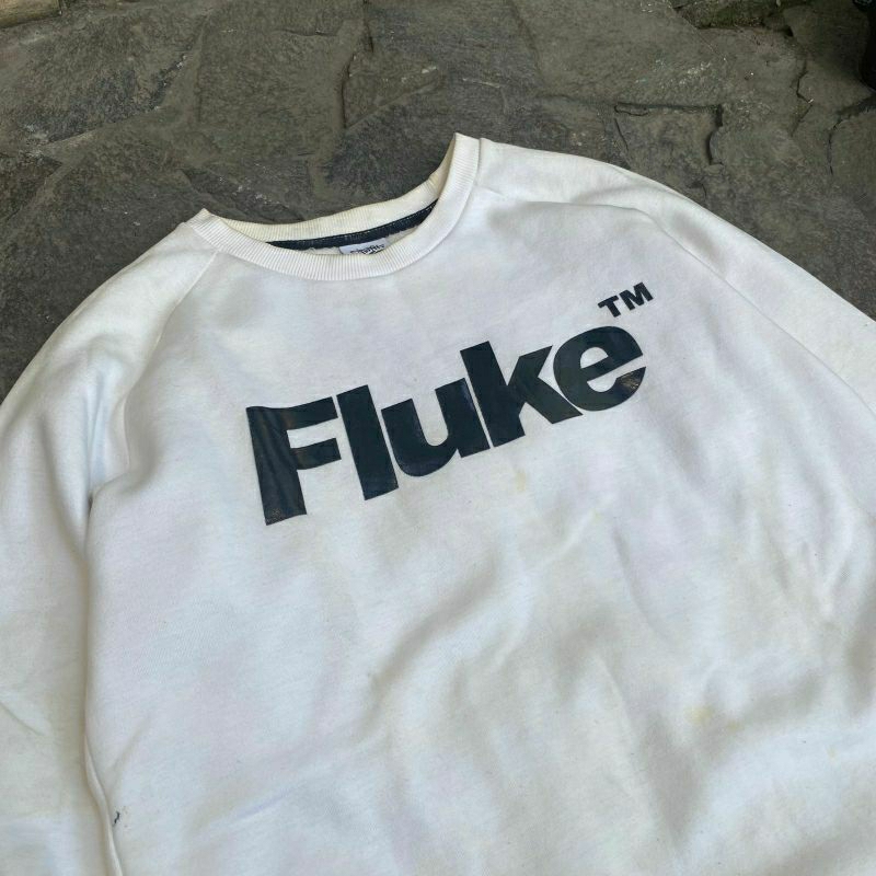 CREWNECK BRAND FLUKE SECOND ORIGINAL