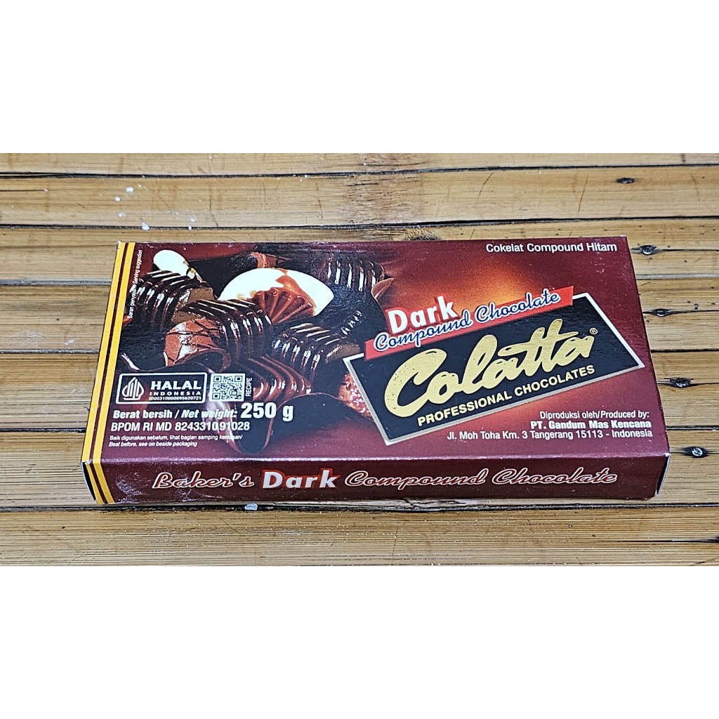 

Coklat Batang Colatta Dark Compound 250gr