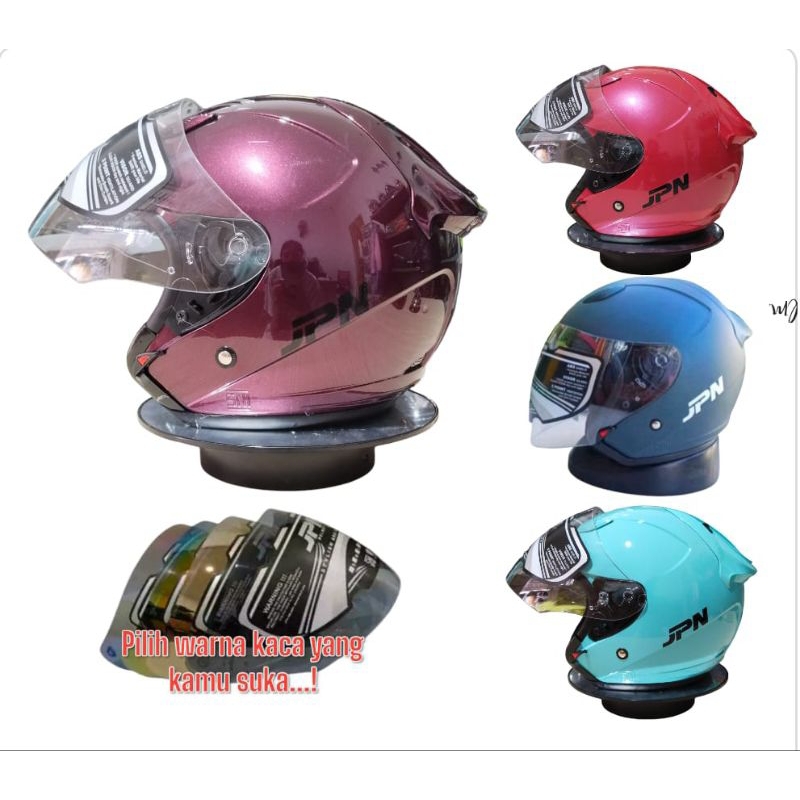 HELM JPN GALAXY/HELM MOTOR/HELM SNI/HELM DEWASA/HELM SEPEDA MOTOR/HELMET/HELM ORIGINAL/HELM PRIA WAN