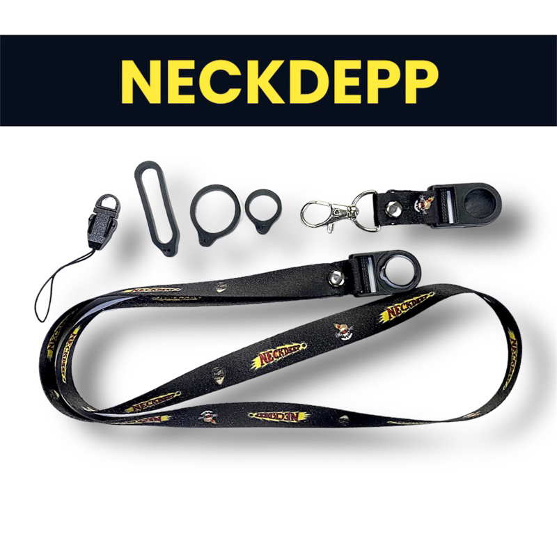 

NECK DEEP LANYARD PREMIUM GANTUNGAN HP GANTUNGAN KUNCI