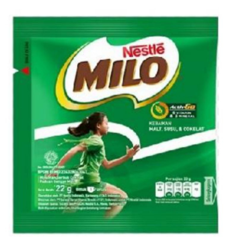 

Milo sachet rentengan isi 10 sachet readi 22 gram