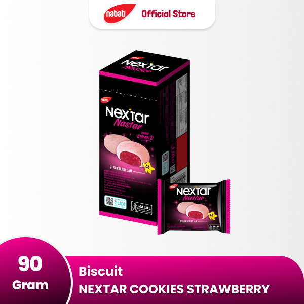 

Nextar Cookies Strawberry 90g