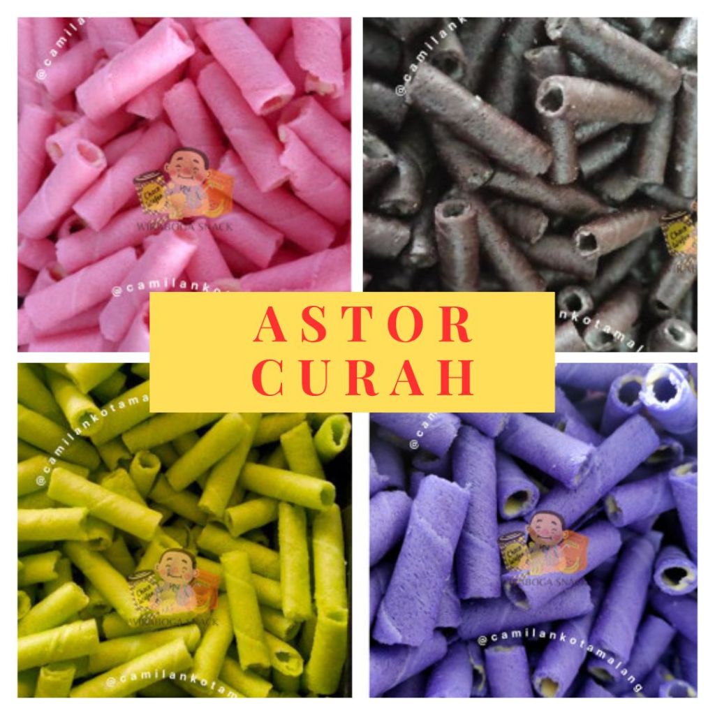 

ASTOR BLUEBERRY/STRAWBERRY/PANDAN/VANILLA- SNACK VARIASI- LIVE snack camilan cemilan murah anak kiloan jadul grosir termurah