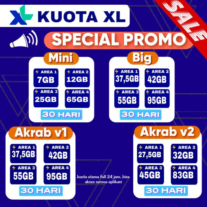 PAKET DATA KUOTA XL MURAH