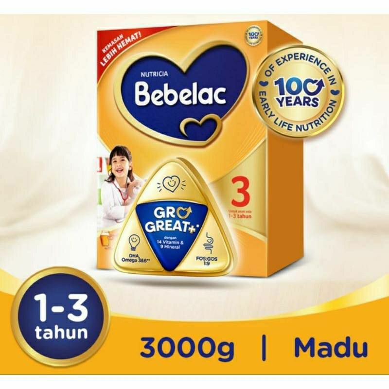 Susu bebelac madu 1-3 tahun