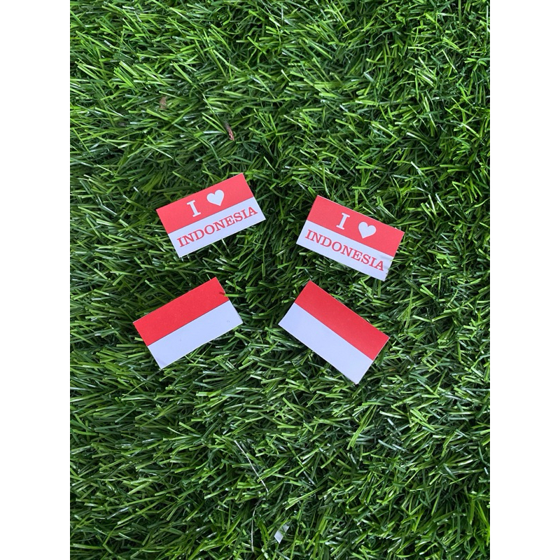 

stiker pipi bendera merah putih indonesia
