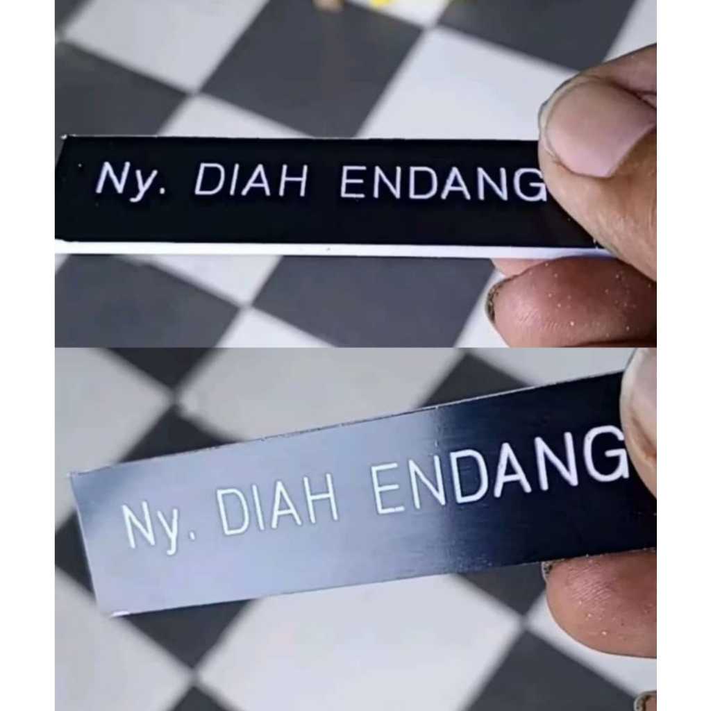 

PAPAN NAMA / NAME TAG PERSIT MUPUS