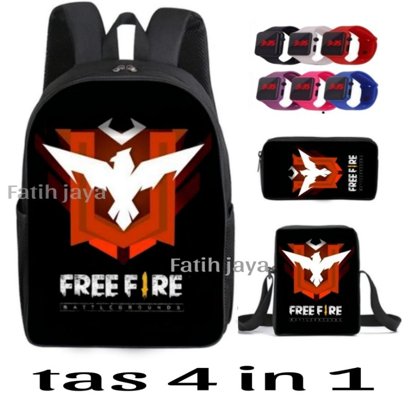 FASHION ANAK tas anak laki laki - ransel sekolah anak - tas freefire - tas ff - tas sekolah SD TK an