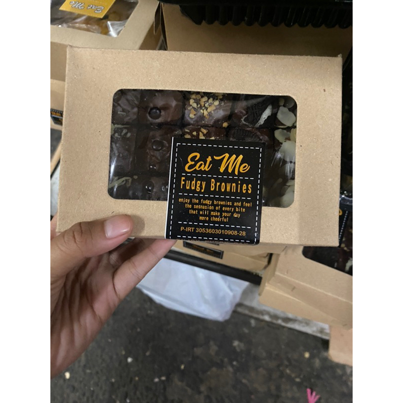 

Brownies sekat eat me