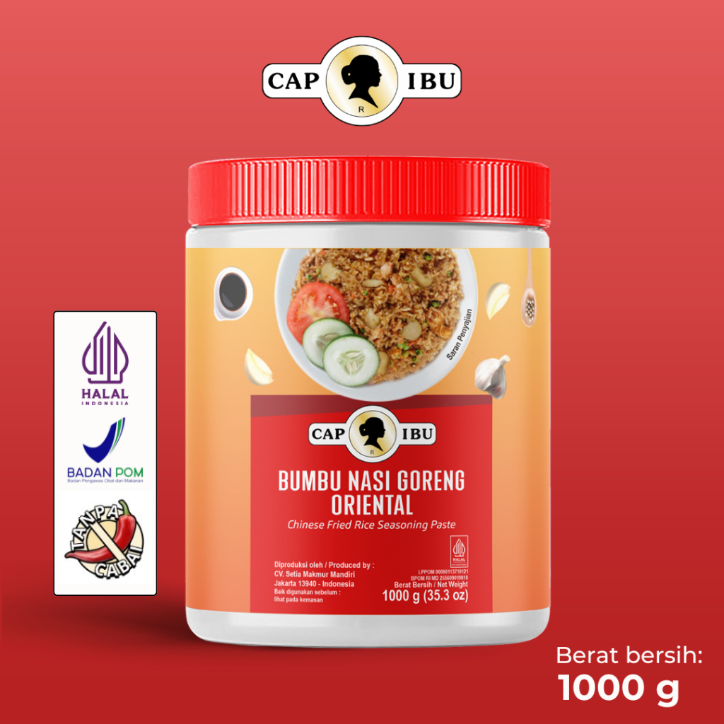 

CAP IBU Bumbu Nasi Goreng Oriental POT 1000gr