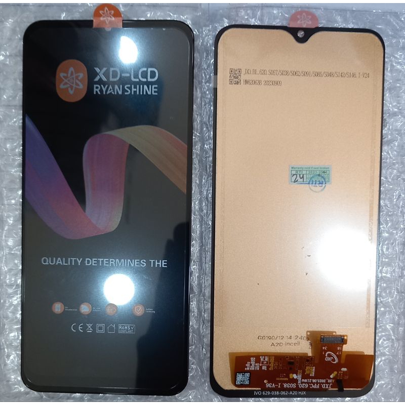 LCD TOUCHSCREEN SAMSUNG A20