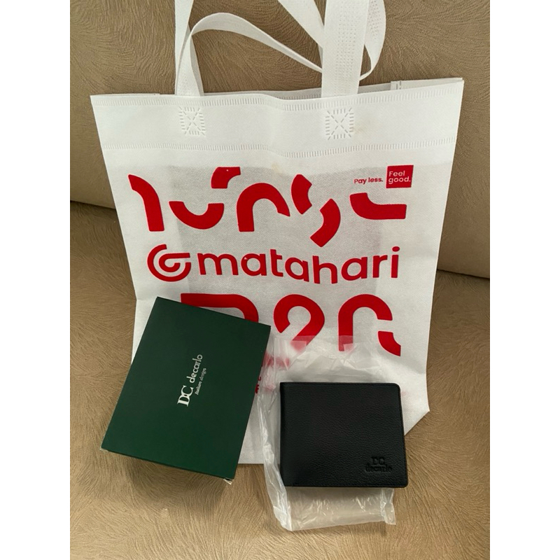 (Baru) Dompet Kulit Pria merk Dc Decarlo