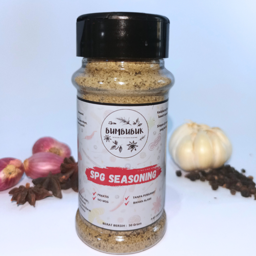 

Bumbubuk SPG Seasoning 50gr / Salt Pepper Garlic Seasoning / Bumbu Steak / Bumbu Tabur