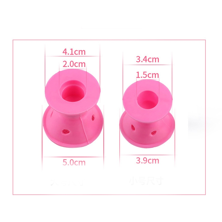 RK Magic Rol Rambut 10pcs Pengeriting Rambut Tidak Panas Alat Styling Rambut